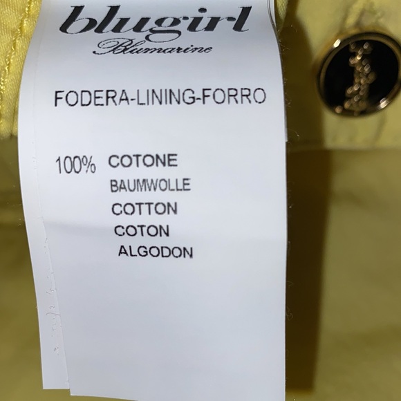 Blugirl Jeans Blumarine Cotton Drill Skinny Pants - Picture 10 of 11